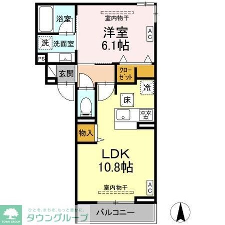 パラディーゾ湘南の物件間取画像